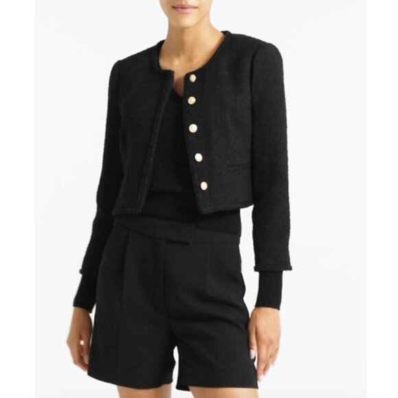 J Crew Louisa Lady Jacket in Sequin Tweed - Picture 1 of 5